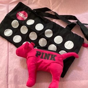 Victoria Secret PINK Dog with carry bag inside